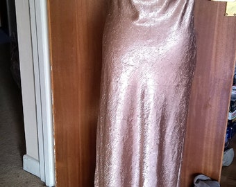Vintage Satin Dress